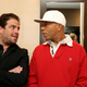 Brett Ratner and Russell Simmons on May 11, 2006, in New York. (Amy Sussman/Getty Images)